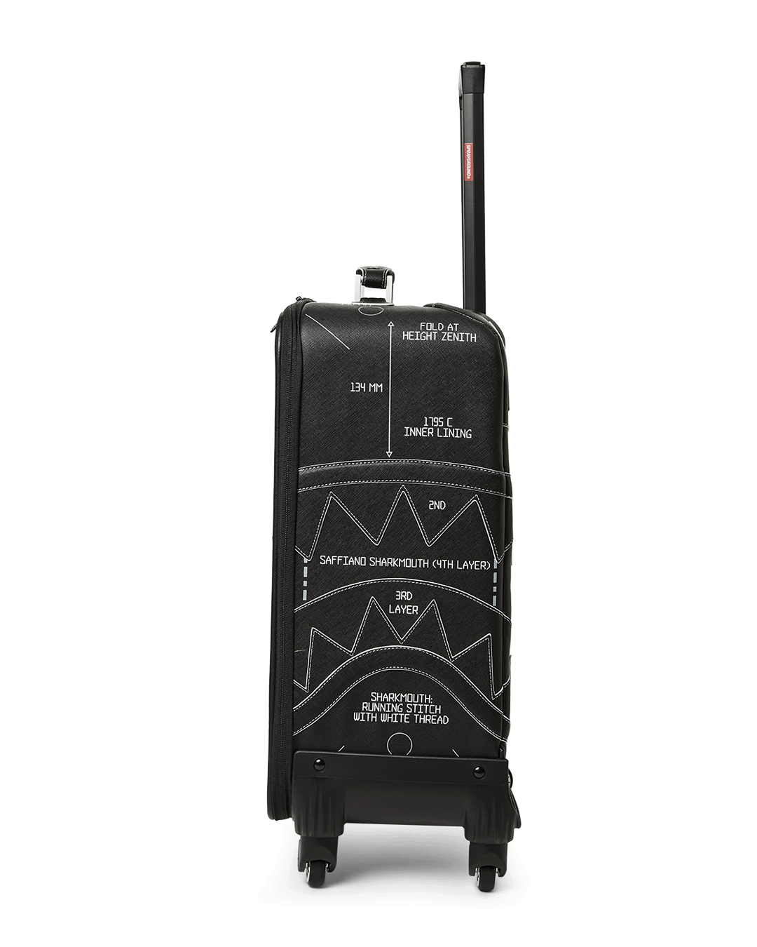 SPRAYGROUND® LUGGAGE HIGH TECH JETSETTER CARRY-ON LUGGAGE