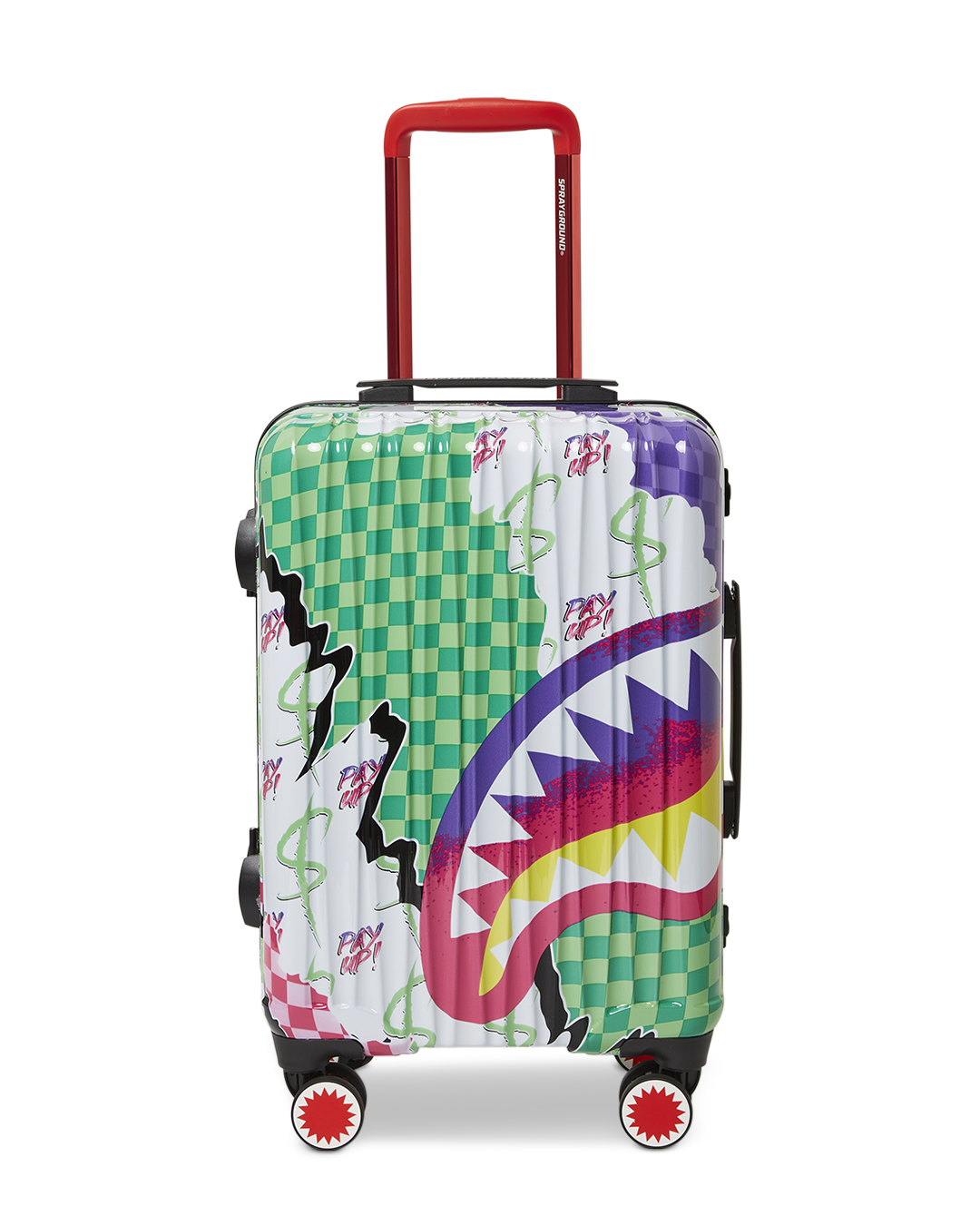 SPRAYGROUND® LUGGAGE DREAMY TECHNICOLOR SHARKNAUTICS HARDSHELL CARRY-ON LUGGAGE