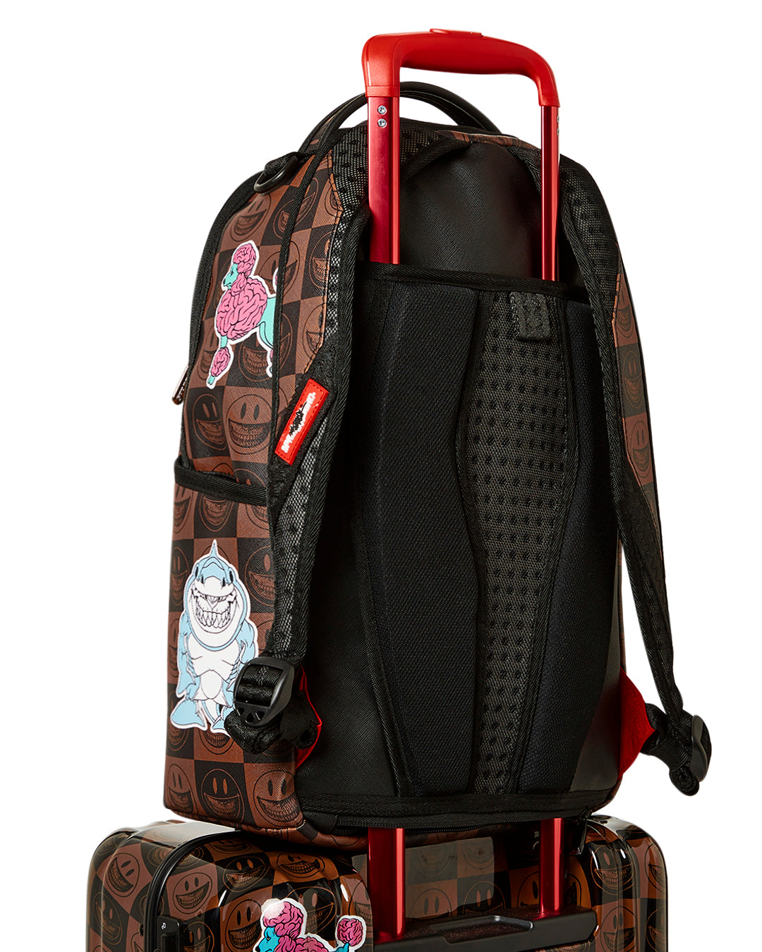 SPRAYGROUND® LUGGAGE GLOBAL MOGUL POPAGANDA RON ENGLISH EDITION HARDSHELL CARRY-ON LUGGAGE