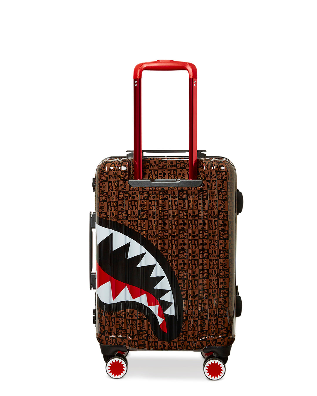 SPRAYGROUND® LUGGAGE FRENZY SHARKS SHARKNAUTICS HARDSHELL CARRY-ON LUGGAGE