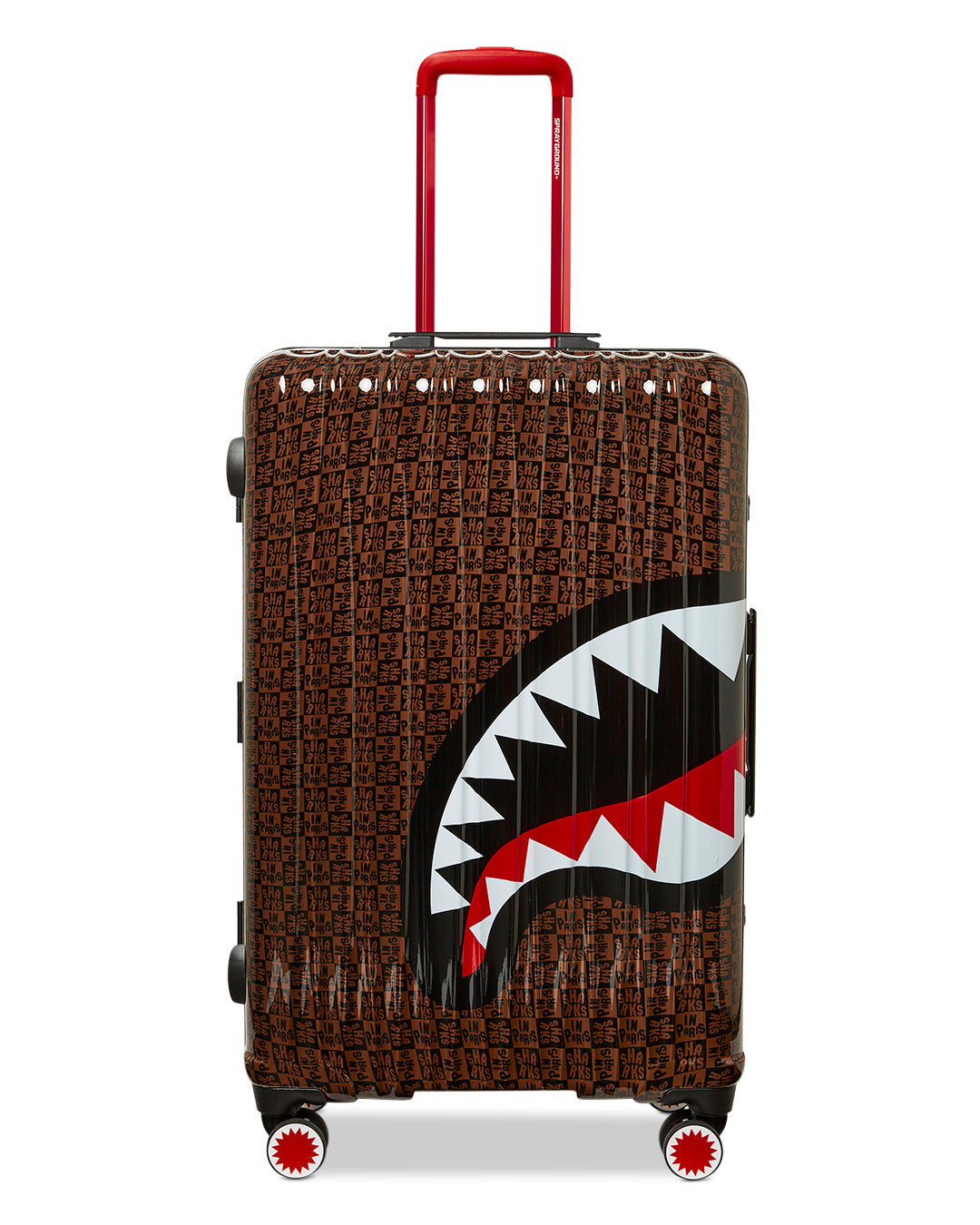 SPRAYGROUND® LUGGAGE FRENZY SHARKS SHARKNAUTICS HARDSHELL FULL-SIZE LUGGAGE