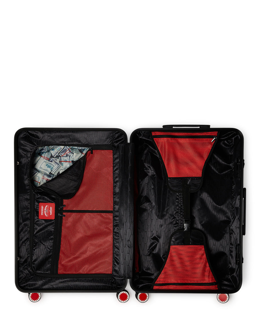 SPRAYGROUND® LUGGAGE SPRAYGATTI REVV SHARKNAUTICS HARDSHELL FULL-SIZE LUGGAGE