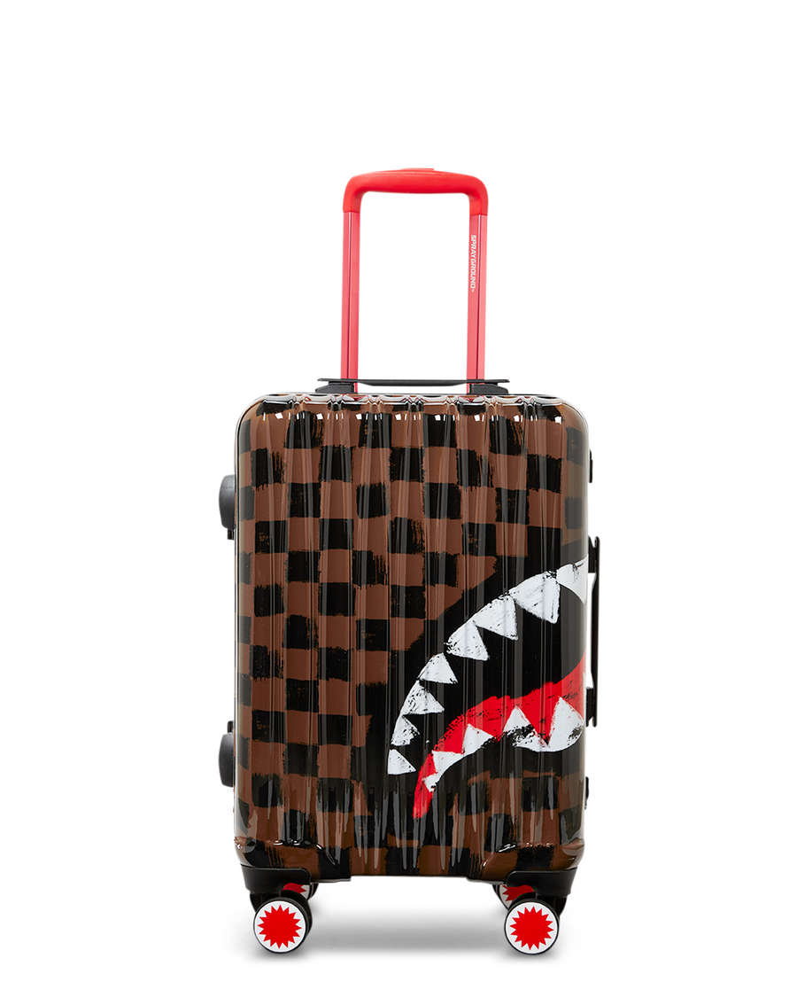 SPRAYGROUND® LUGGAGE SHARKS IN PARIS VANQUISH SHARKNAUTICS HARDSHELL CARRY-ON LUGGAGE