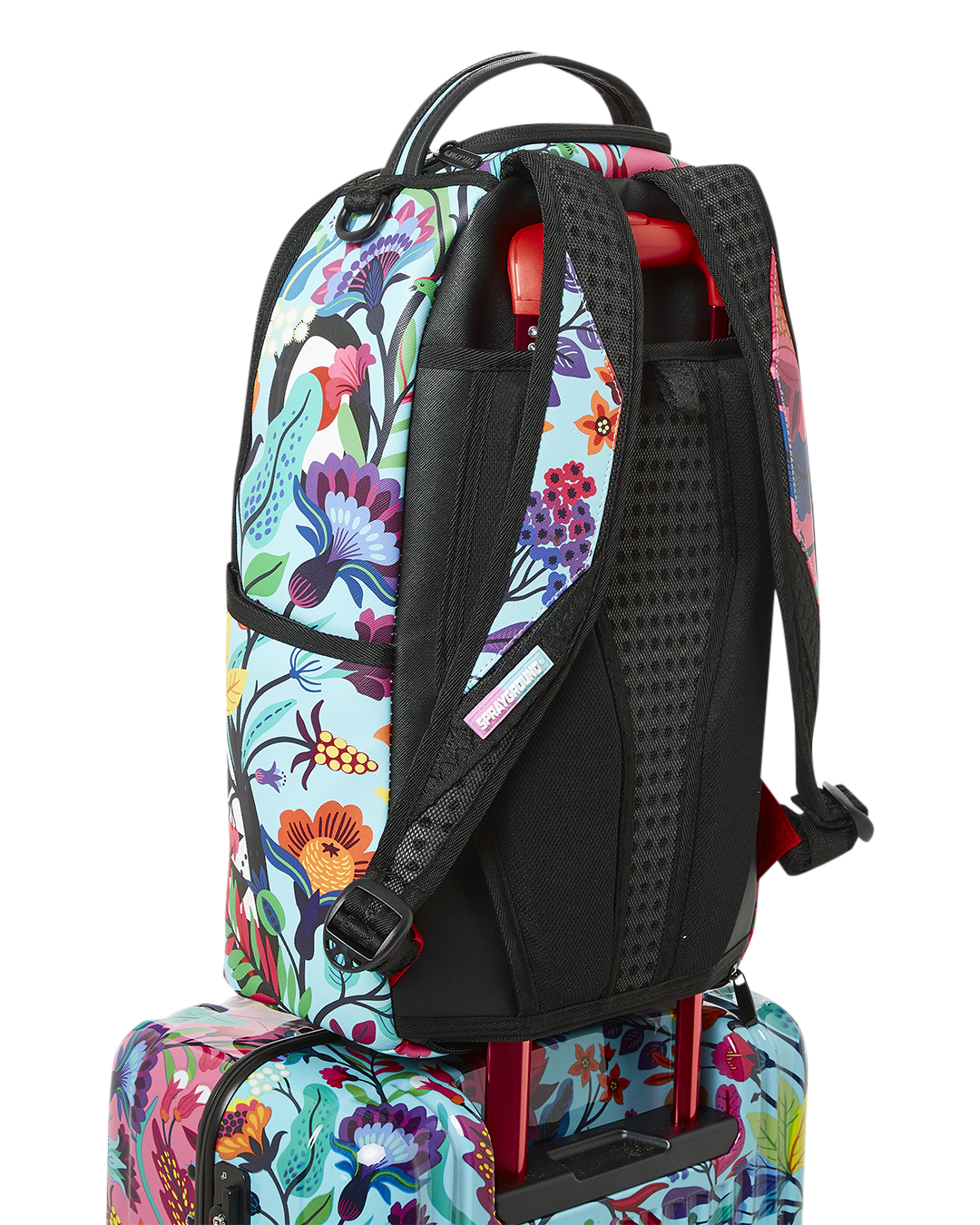 SPRAYGROUND® LUGGAGE AVANT GARDEN SHARKNAUTICS HARDSHELL CARRY-ON LUGGAGE