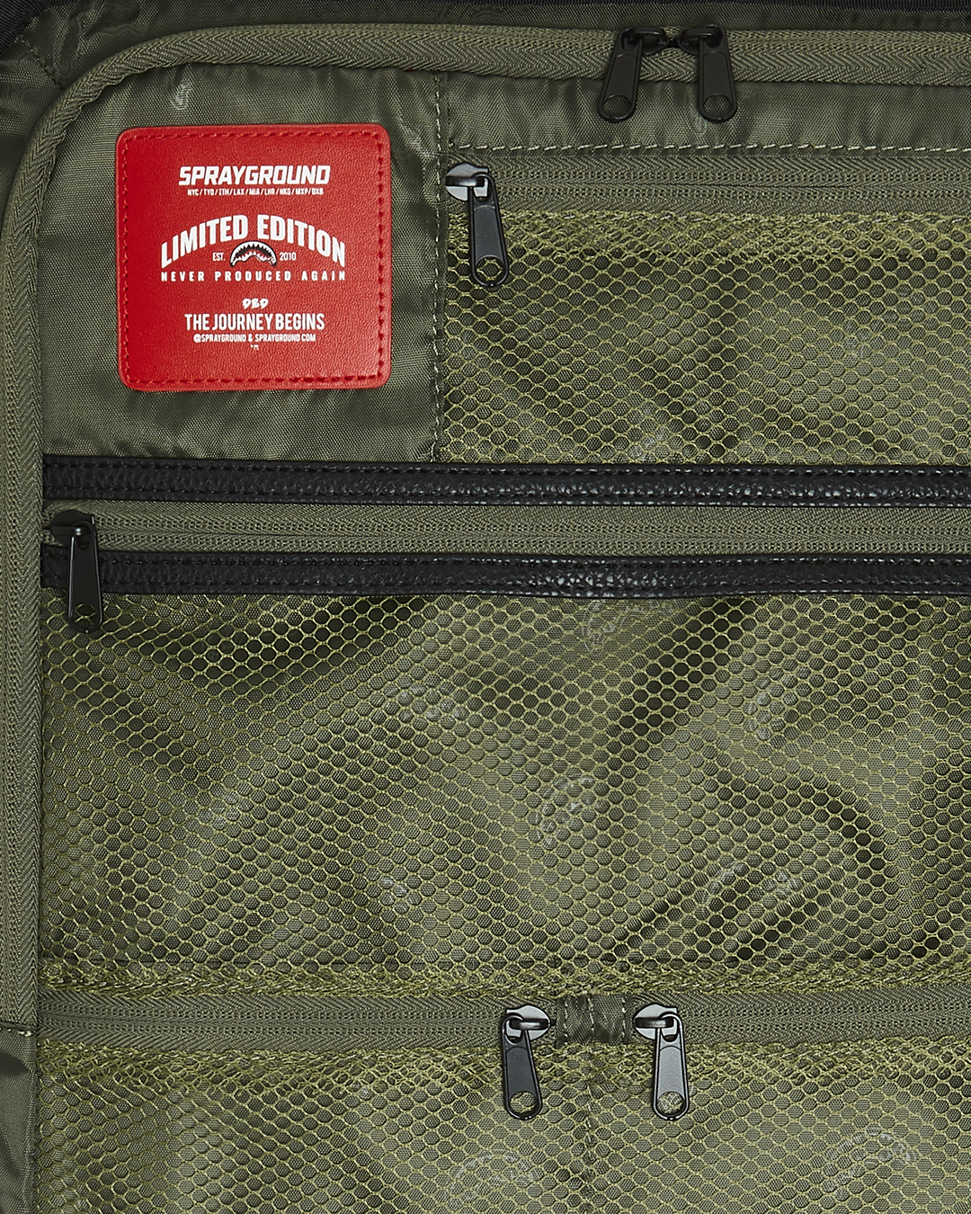 SPRAYGROUND® LUGGAGE SPECIAL OPS OPERATION SUCCE$$ JETSETTER CARRY-ON LUGGAGE