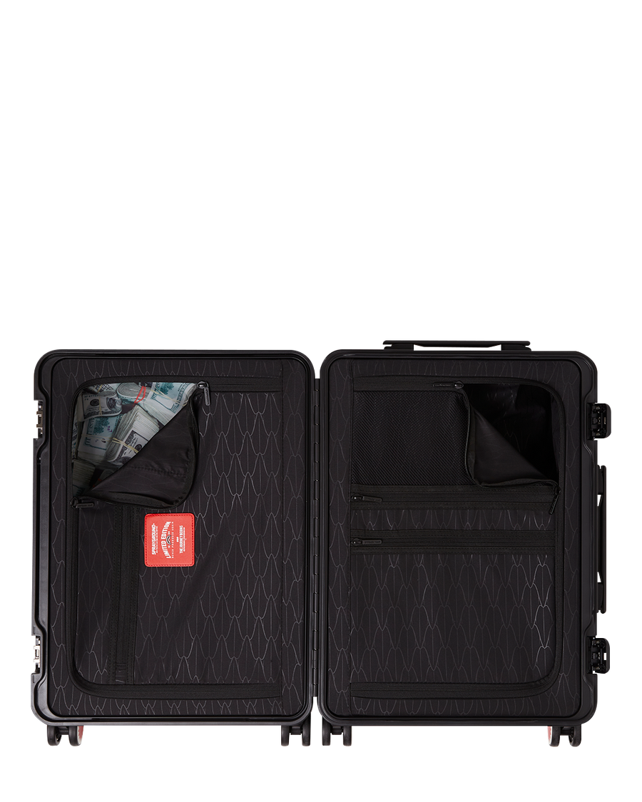 SPRAYGROUND® LUGGAGE THE WILD ONE SHARKNAUTICS HARDSHELL CARRY-ON LUGGAGE