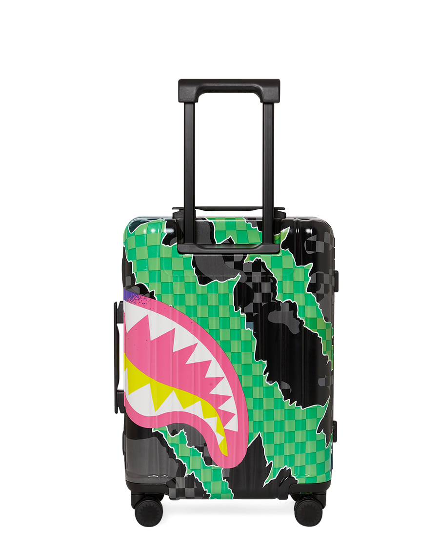 SPRAYGROUND® LUGGAGE THE WILD ONE SHARKNAUTICS HARDSHELL CARRY-ON LUGGAGE