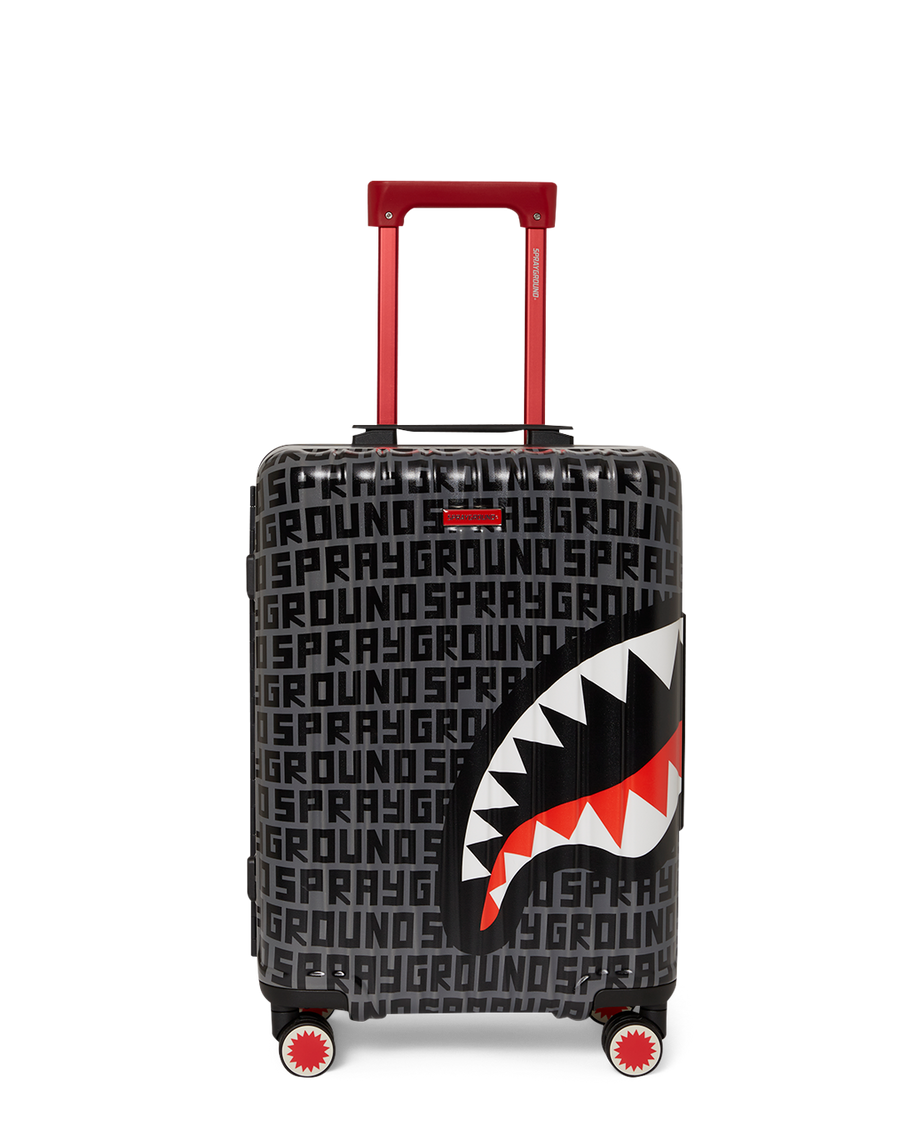 SPRAYGROUND® LUGGAGE SHARKFINITY STEALTH PILOT SHARKNAUTICS HARDSHELL CARRY-ON LUGGAGE