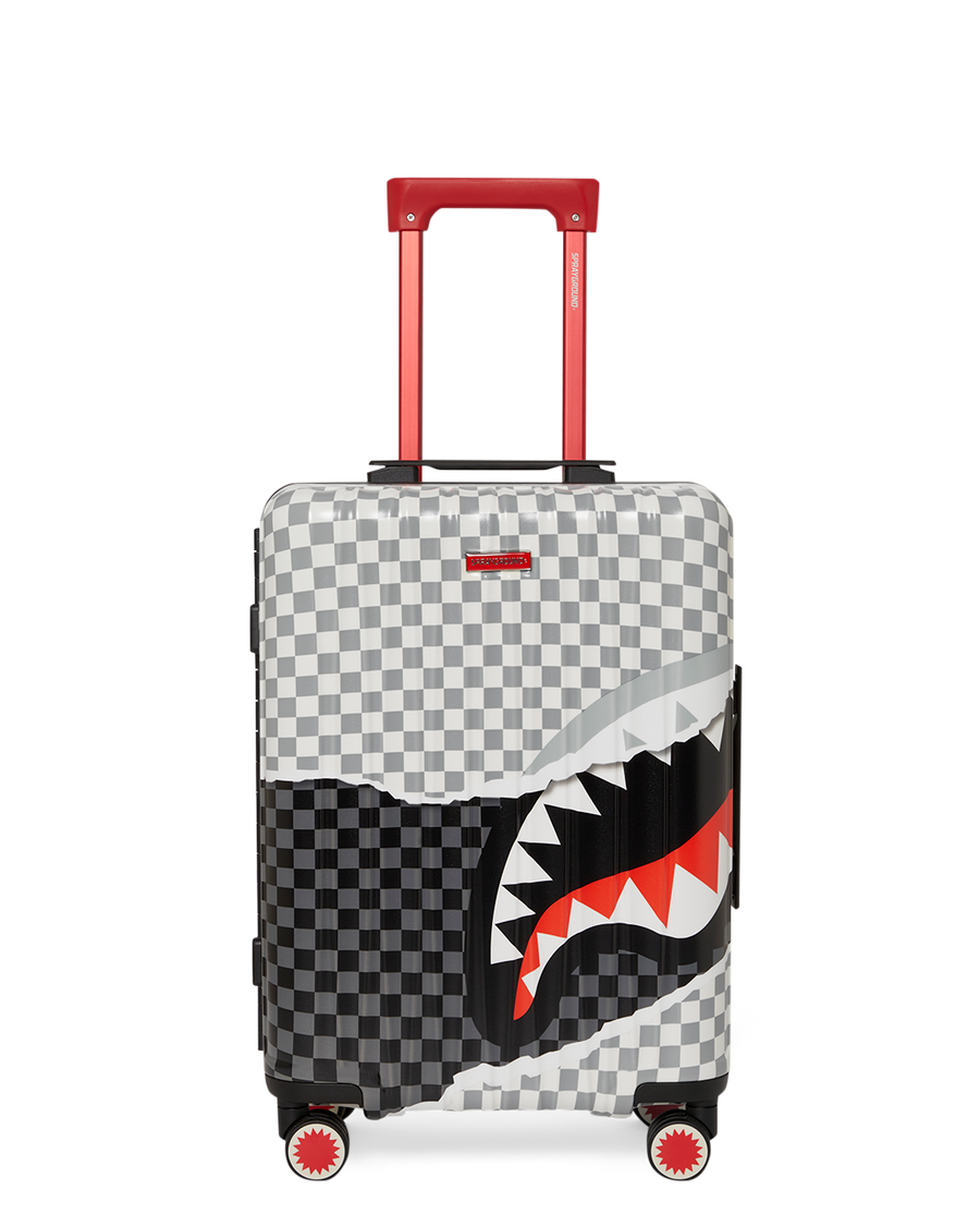 SPRAYGROUND® LUGGAGE UNSTOPPABLE ENDEAVORS SHARKNAUTICS HARDSHELL CARRY-ON LUGGAGE