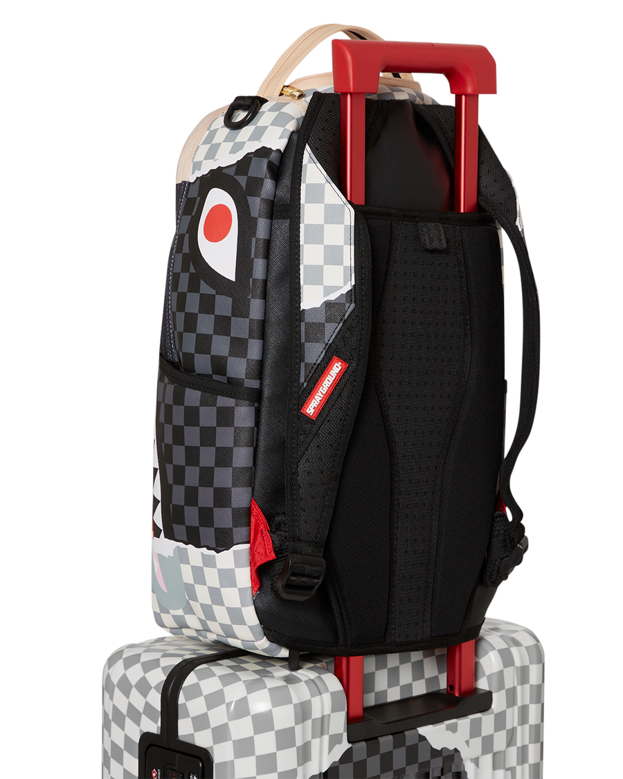 SPRAYGROUND® LUGGAGE UNSTOPPABLE ENDEAVORS SHARKNAUTICS HARDSHELL CARRY-ON LUGGAGE