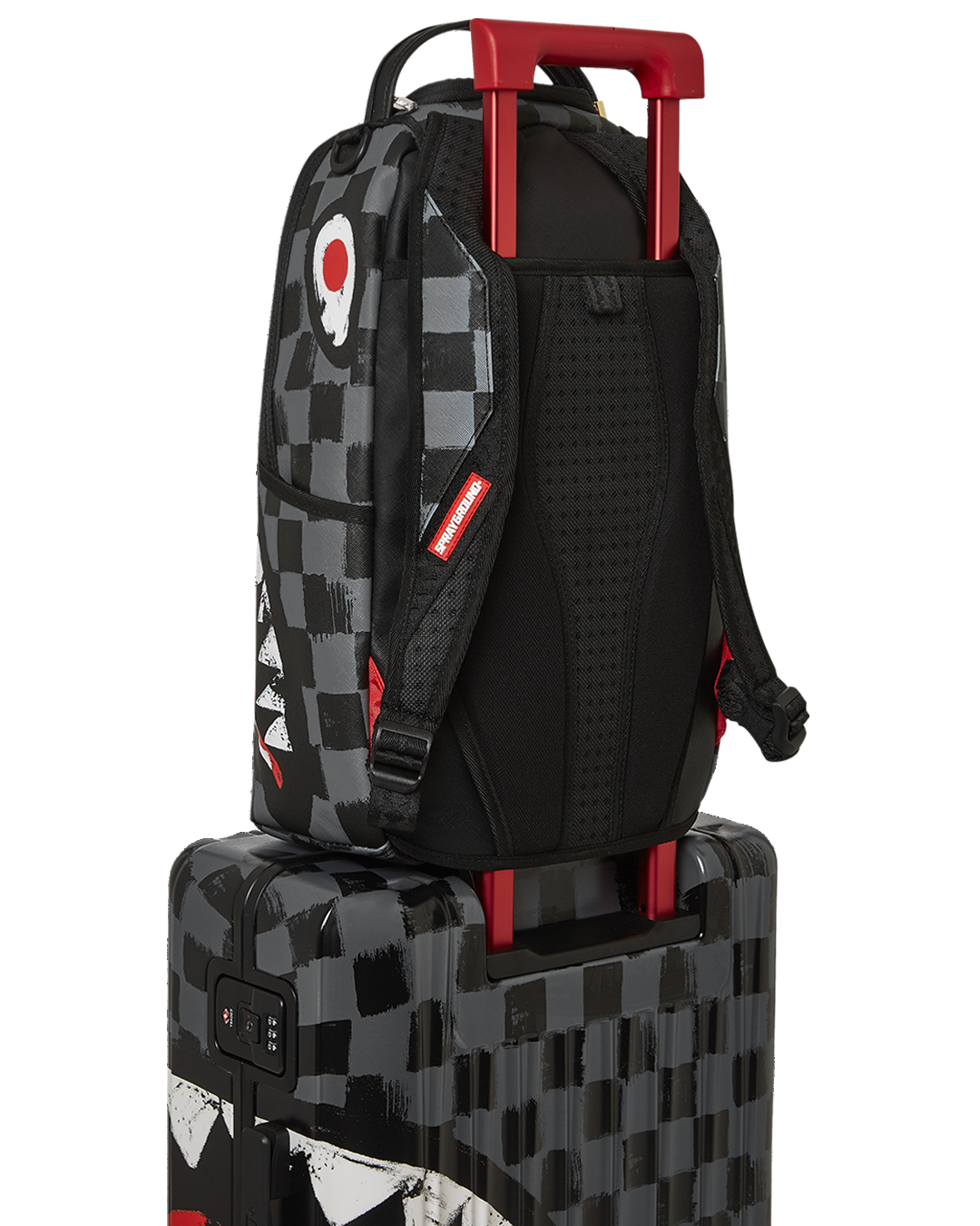 SPRAYGROUND® LUGGAGE SHARKS IN PARIS VANQUISH II SHARKNAUTICS HARDSHELL CARRY-ON LUGGAGE