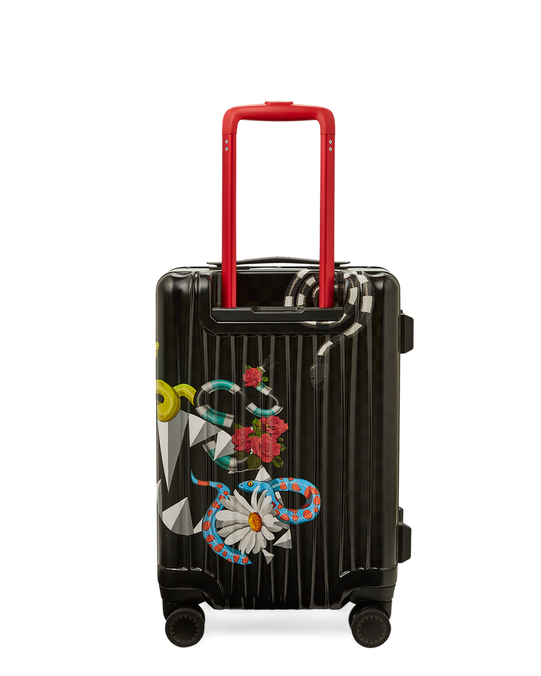 SPRAYGROUND® LUGGAGE SNAKES ON A HARDSHELL CARRY-ON LUGGAGE