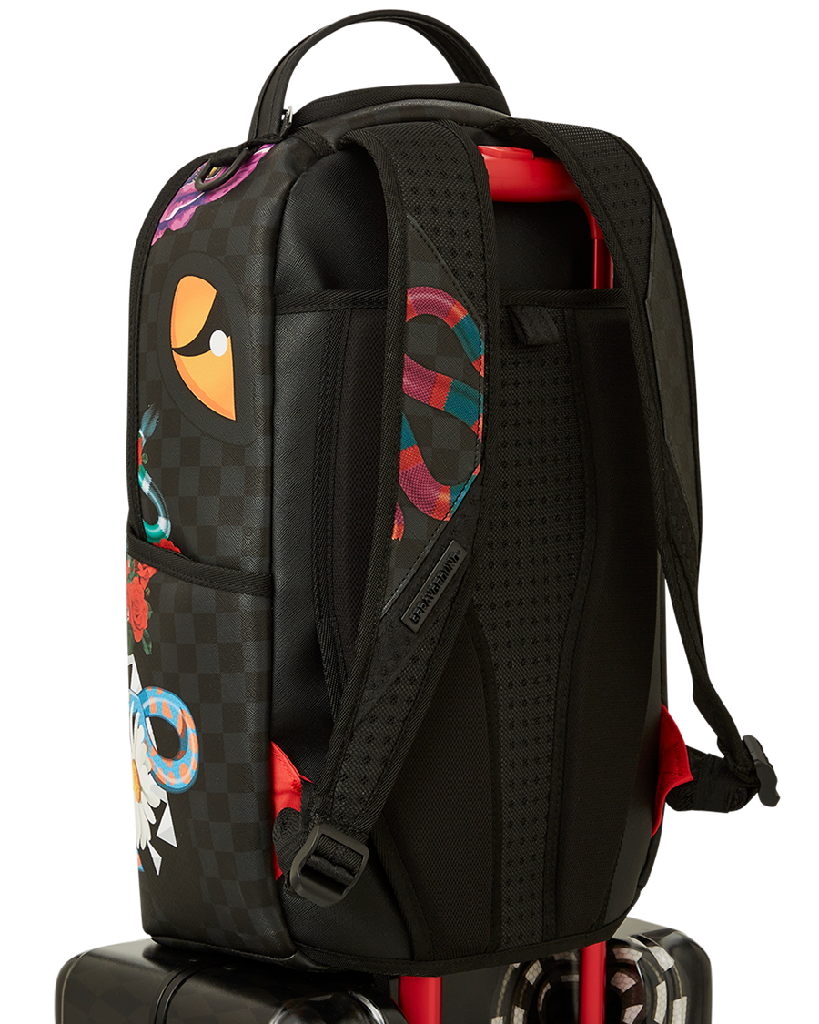 SPRAYGROUND® LUGGAGE SNAKES ON A HARDSHELL CARRY-ON LUGGAGE