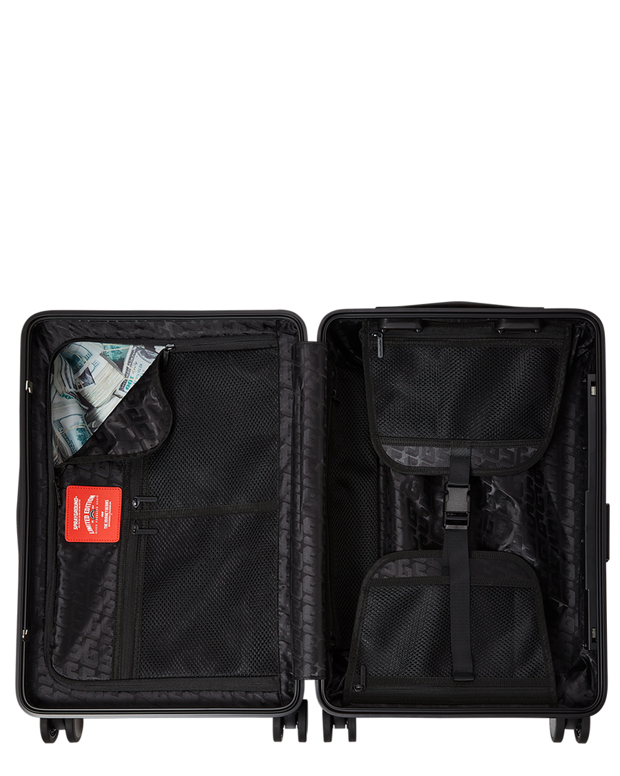 SPRAYGROUND® LUGGAGE SNAKES ON A HARDSHELL CARRY-ON LUGGAGE