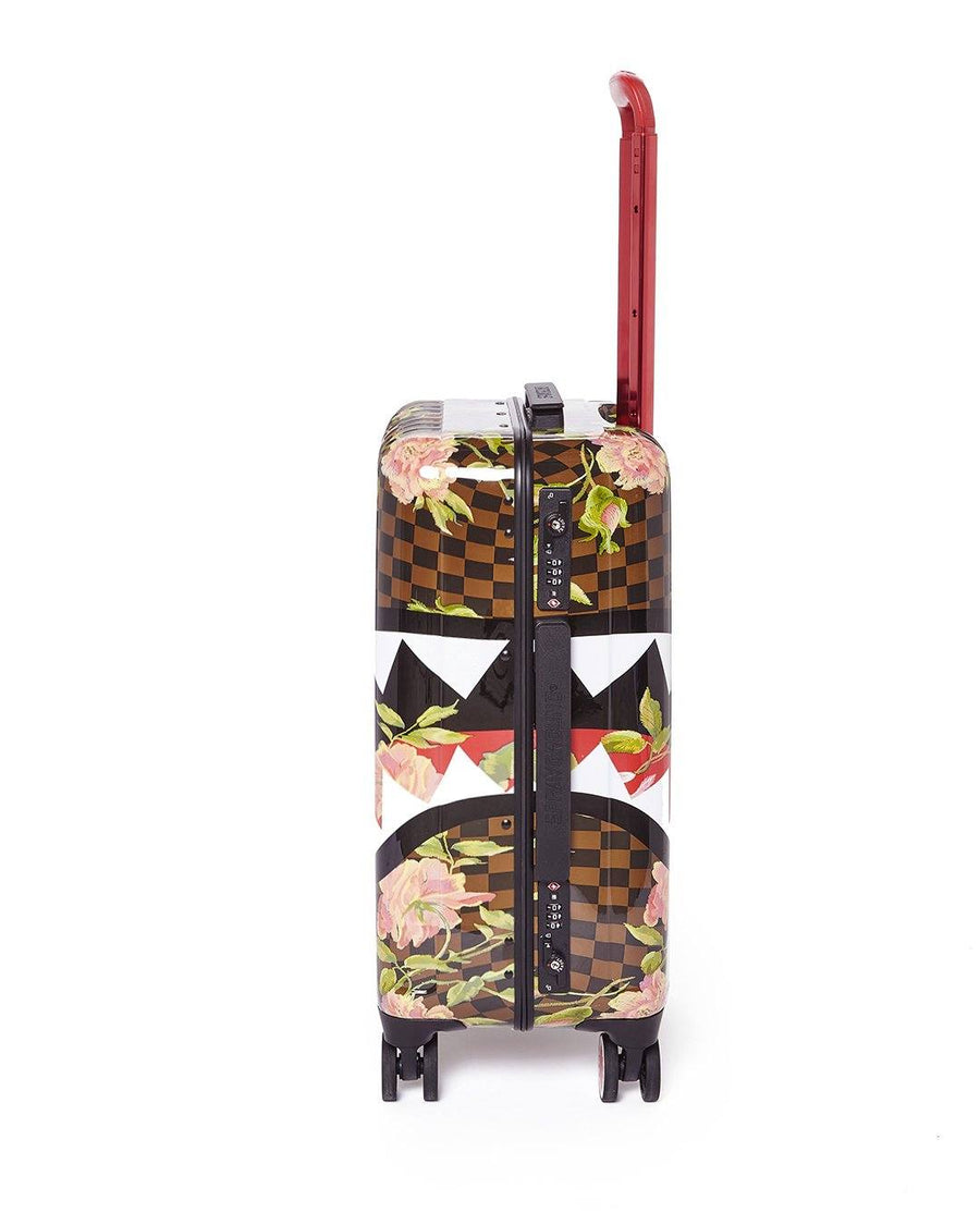SPRAYGROUND® LUGGAGE SHARKFLOWER 21.5” CARRY-ON SHARKNAUTICS LUGGAGE