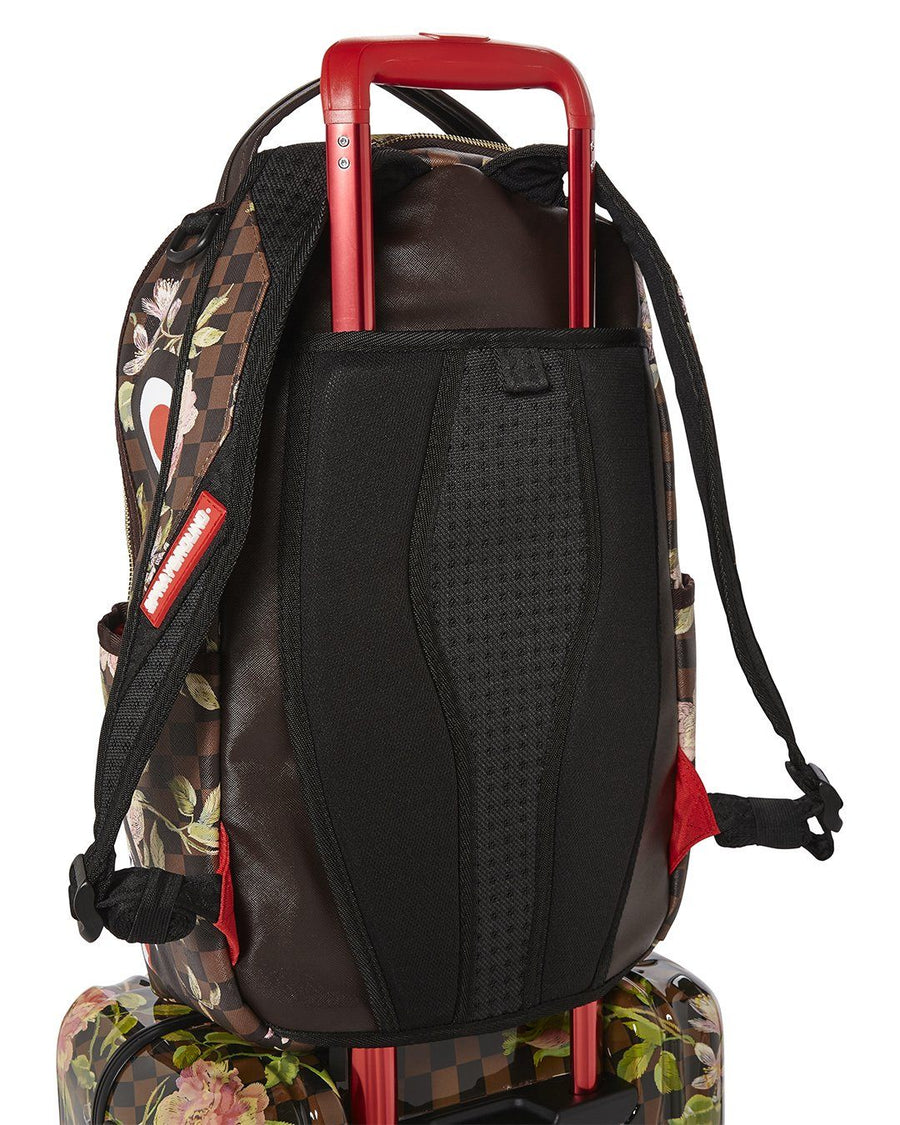 SPRAYGROUND® LUGGAGE SHARKFLOWER 21.5” CARRY-ON SHARKNAUTICS LUGGAGE