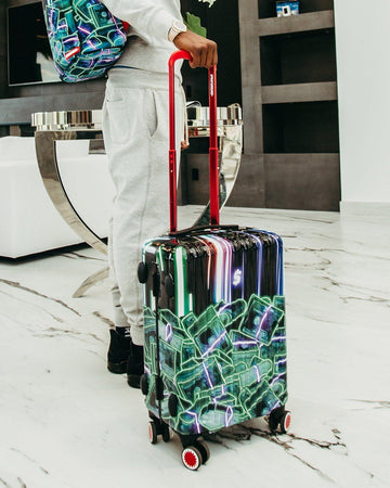 SPRAYGROUND® LUGGAGE 暗号通貨スタック (CRYPTO STACKS) LUGGAGE