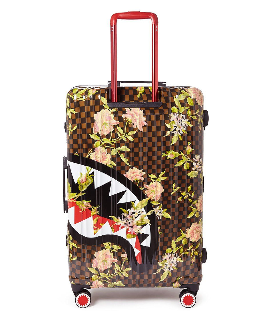 SPRAYGROUND® LUGGAGE SHARKFLOWER 29.5” FULL-SIZE SHARKNAUTICS LUGGAGE