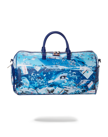 Sprayground Party Shark Duffle Bag