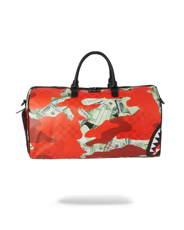 Buy Sprayground Varsity Money Duffle Bag, Black at