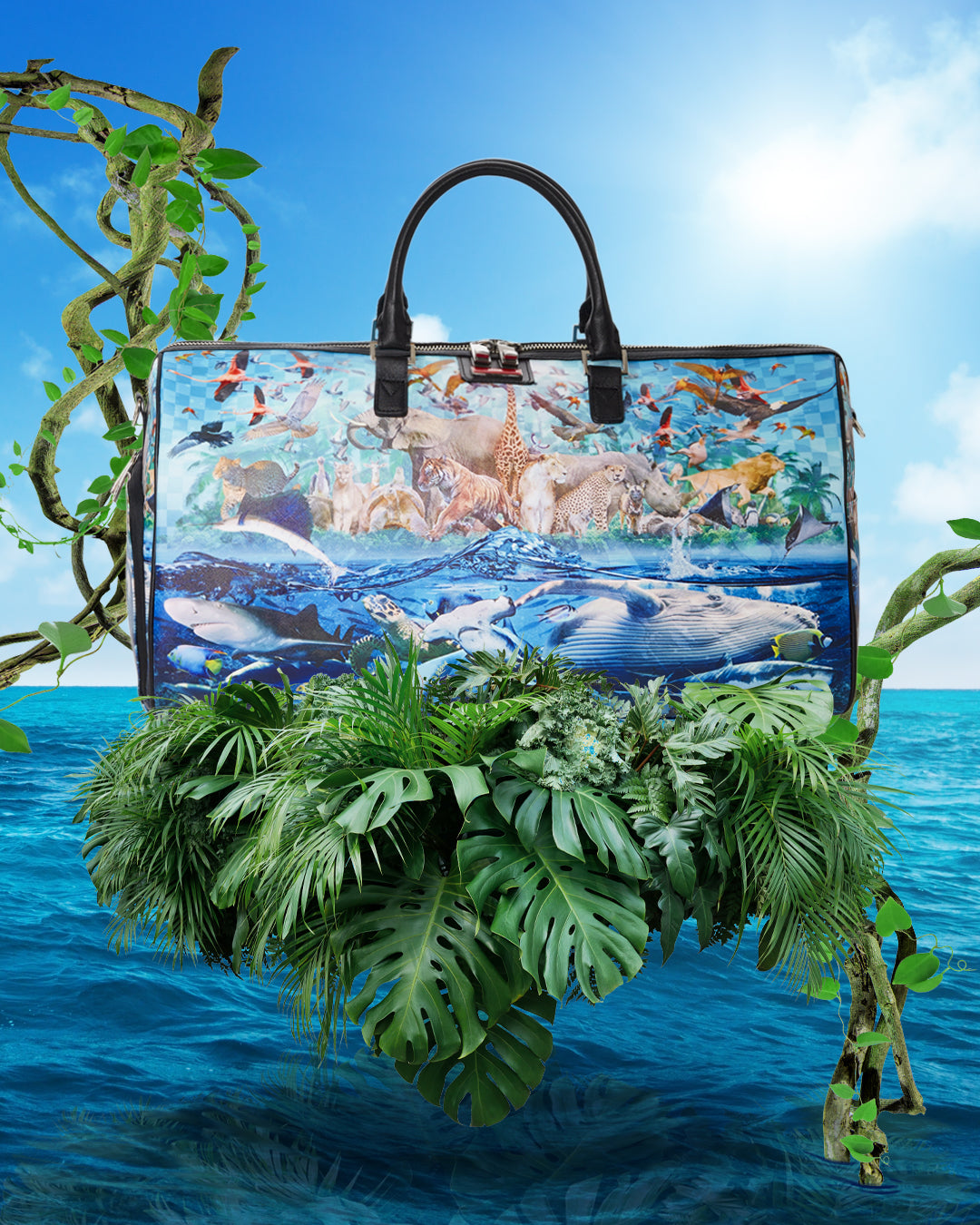 SPRAYGROUND® DUFFLE NOAHS SH-ARK LARGE DUFFLE