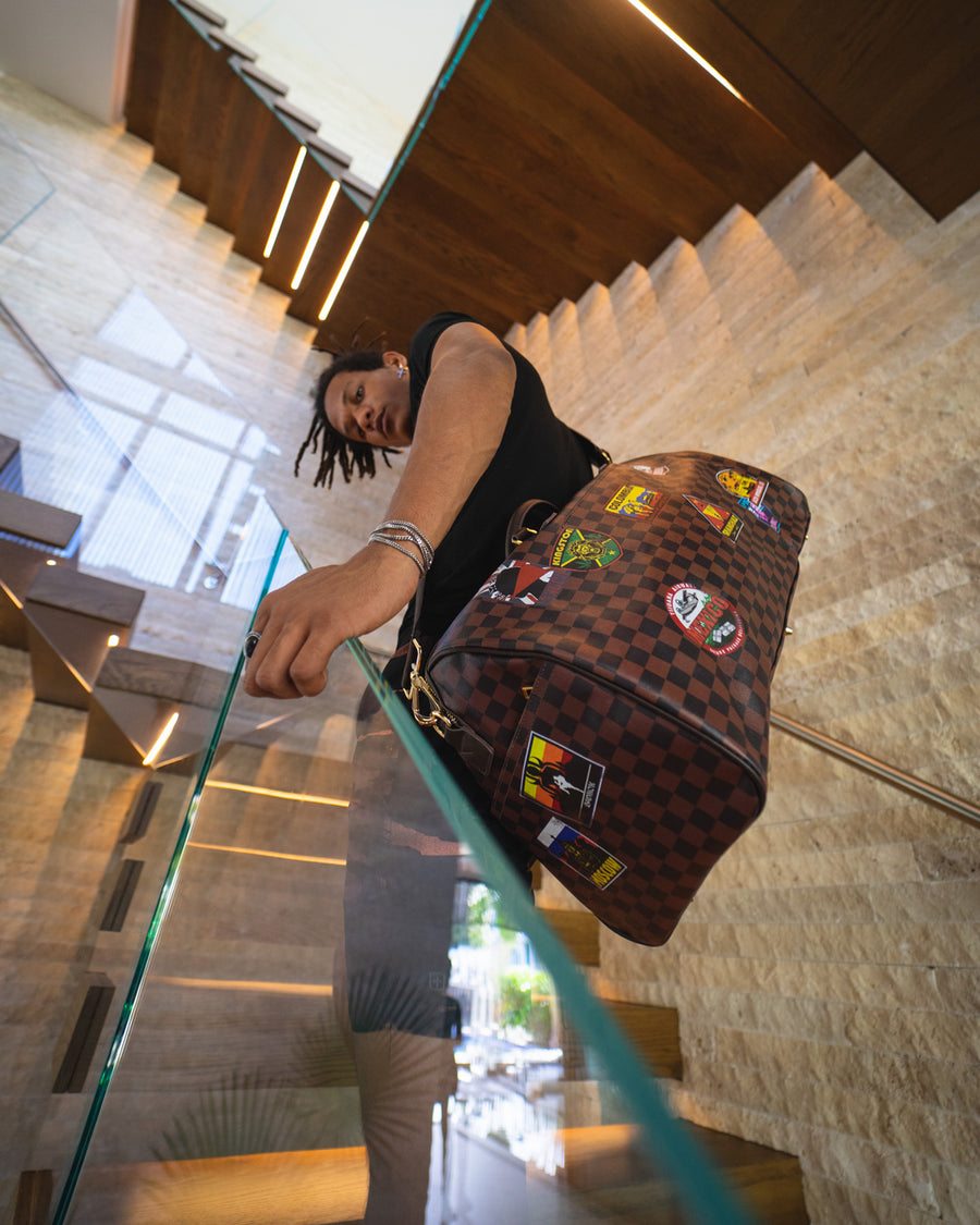 SPRAYGROUND® DUFFLE GLOBAL MOGUL EMPEROR DUFFLE