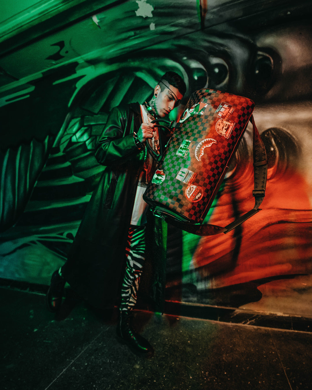 SPRAYGROUND® DUFFLE GLOBAL MOGUL EMPEROR DUFFLE
