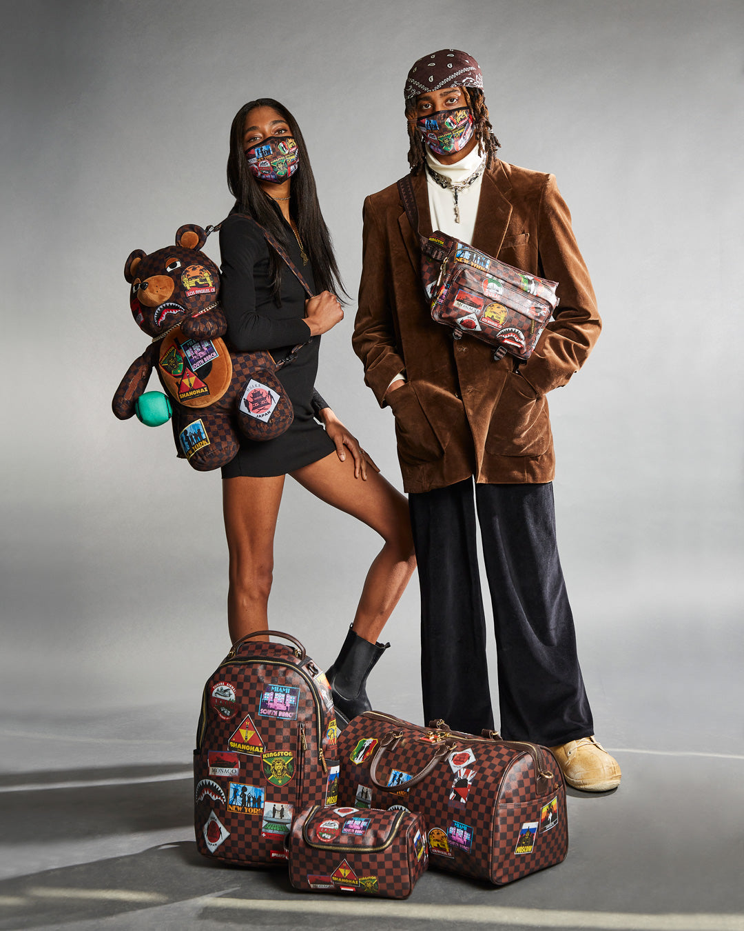 SPRAYGROUND® DUFFLE GLOBAL MOGUL EMPEROR DUFFLE