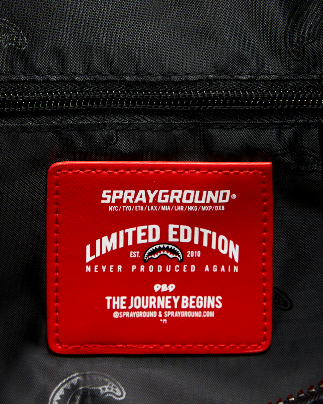 SPRAYGROUND® DUFFLE HENNY BLACK MINI DUFFLE