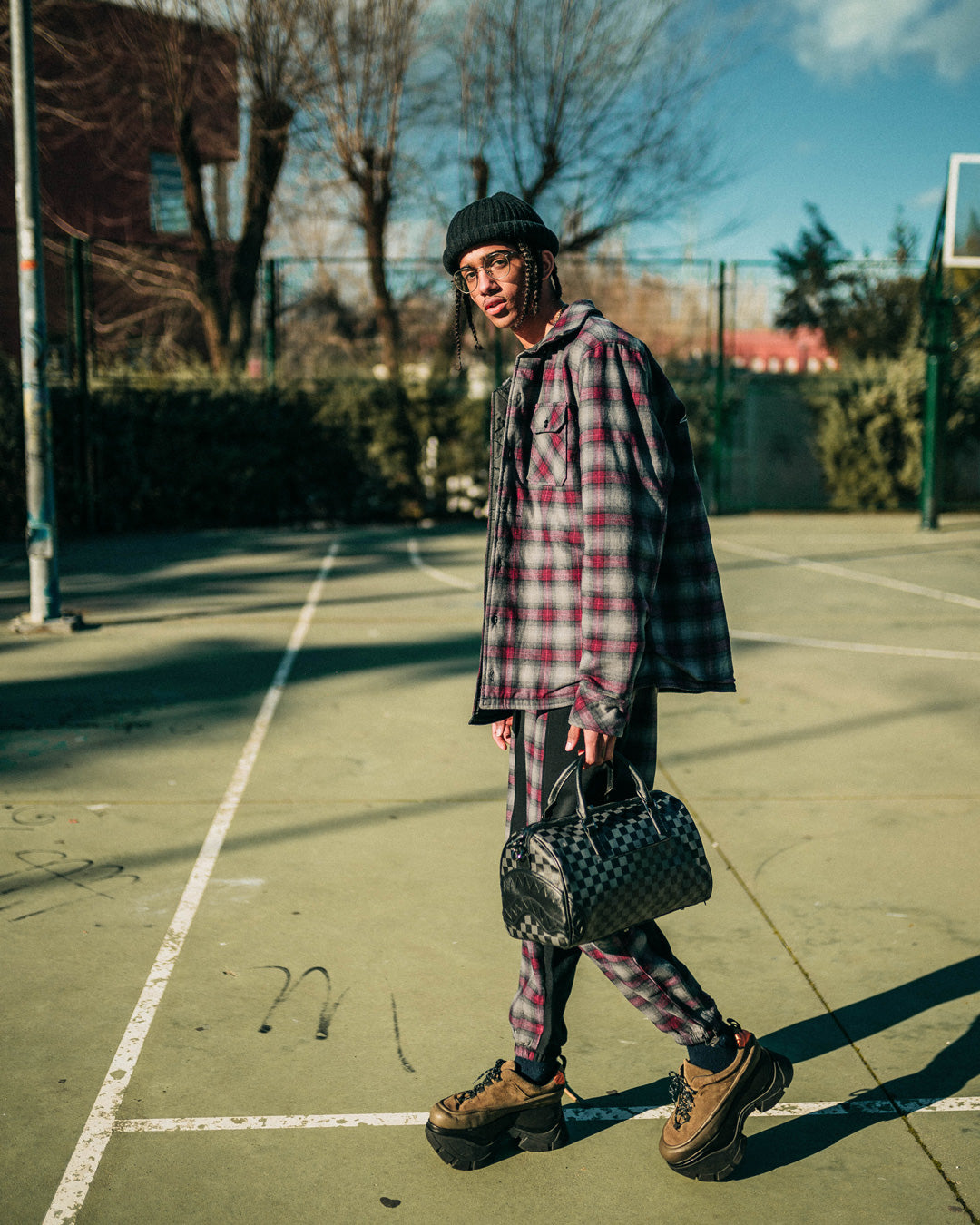 SPRAYGROUND® DUFFLE HENNY BLACK MINI DUFFLE
