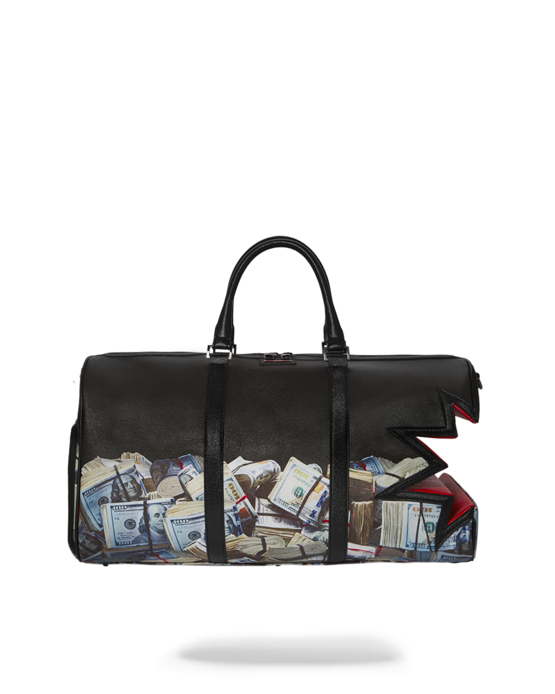 SPRAYGROUND® DUFFLE $HARKBITE LARGE DUFFLE