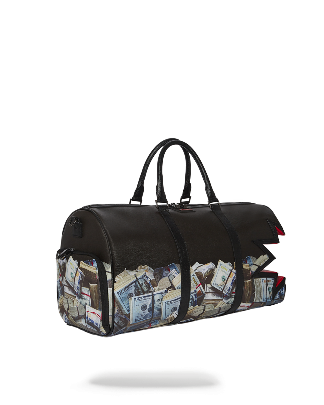 SPRAYGROUND® DUFFLE $HARKBITE LARGE DUFFLE