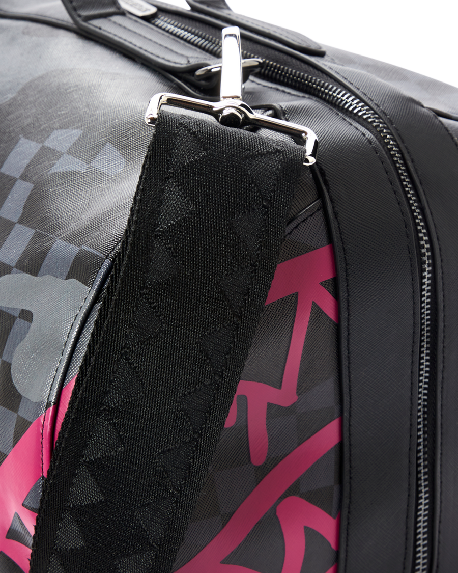 SPRAYGROUND® DUFFLE 3AM PINK DRIP TUBE DUFFLE