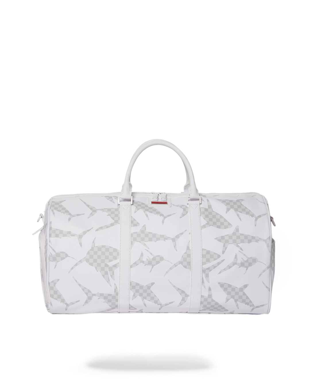 SPRAYGROUND® DUFFLE SHARK CHECK (WHITE) DUFFLE