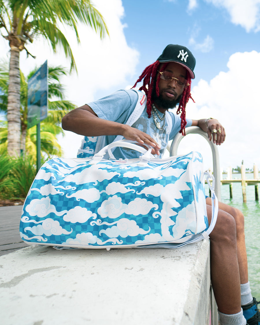 Sprayground Nimbus Duffle Bag - Blue