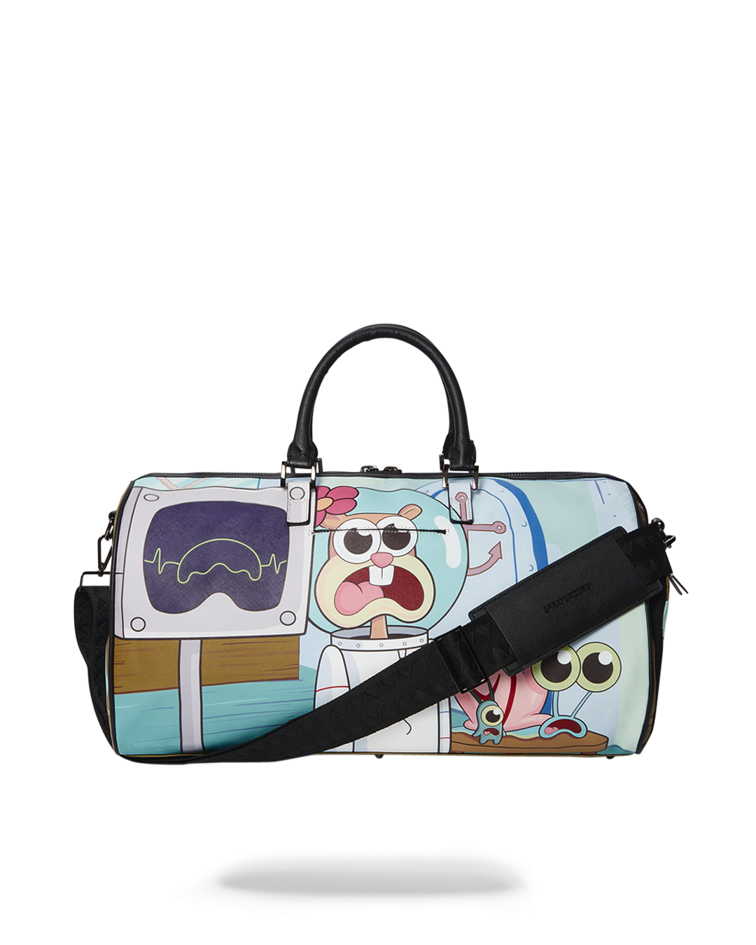 SPRAYGROUND® DUFFLE SPONGEBOB SHARK CREW EMPEROR DUFFLE