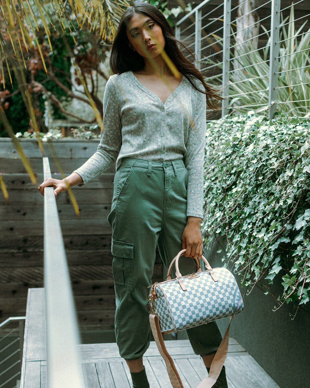 SPRAYGROUND® DUFFLE ROSE ALL DAY LA PALAIS MINI DUFFLE