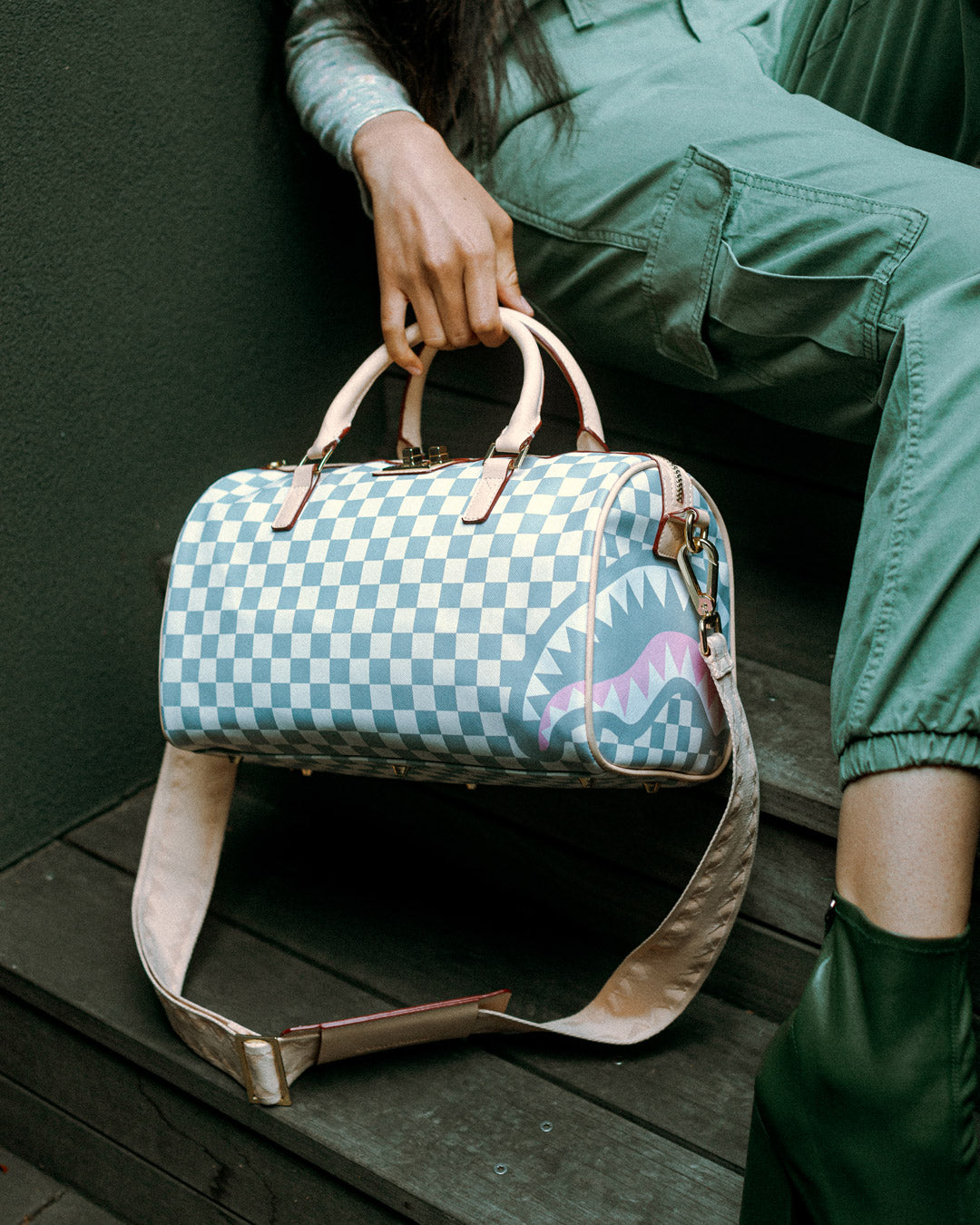 SPRAYGROUND® DUFFLE ROSE ALL DAY LA PALAIS MINI DUFFLE