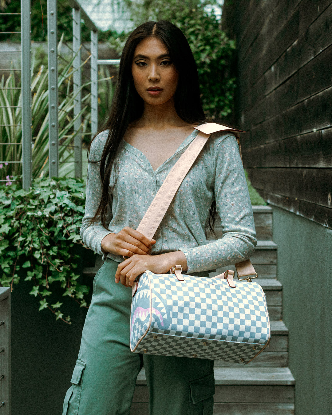 SPRAYGROUND® DUFFLE ROSE ALL DAY LA PALAIS MINI DUFFLE