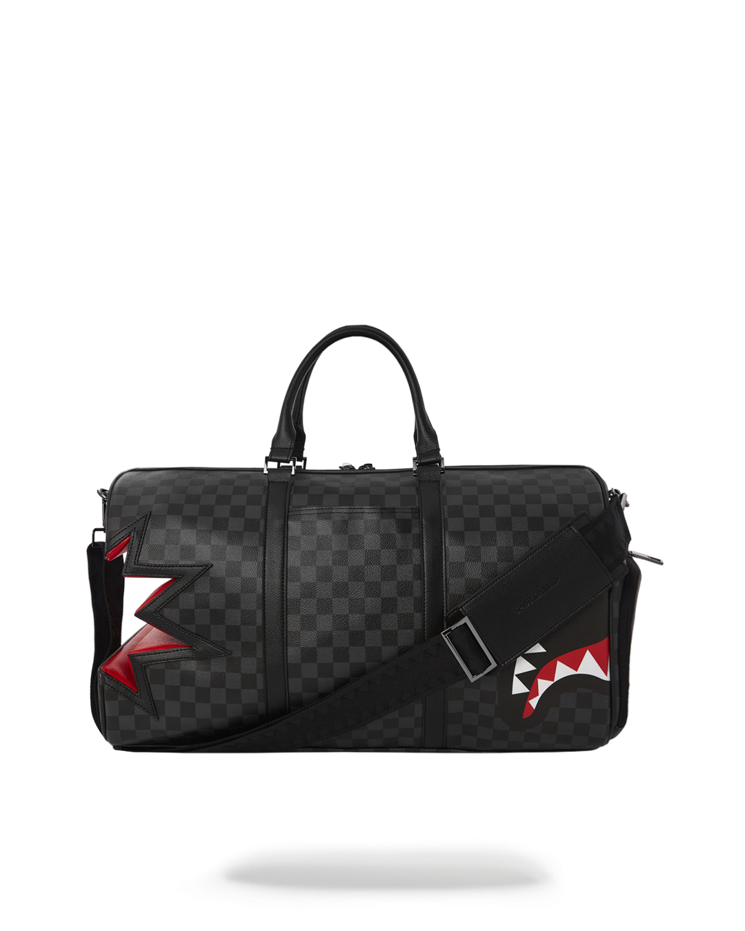 SPRAYGROUND® DUFFLE SHARK BITE SHARKS IN PARIS GRAY DUFFLE