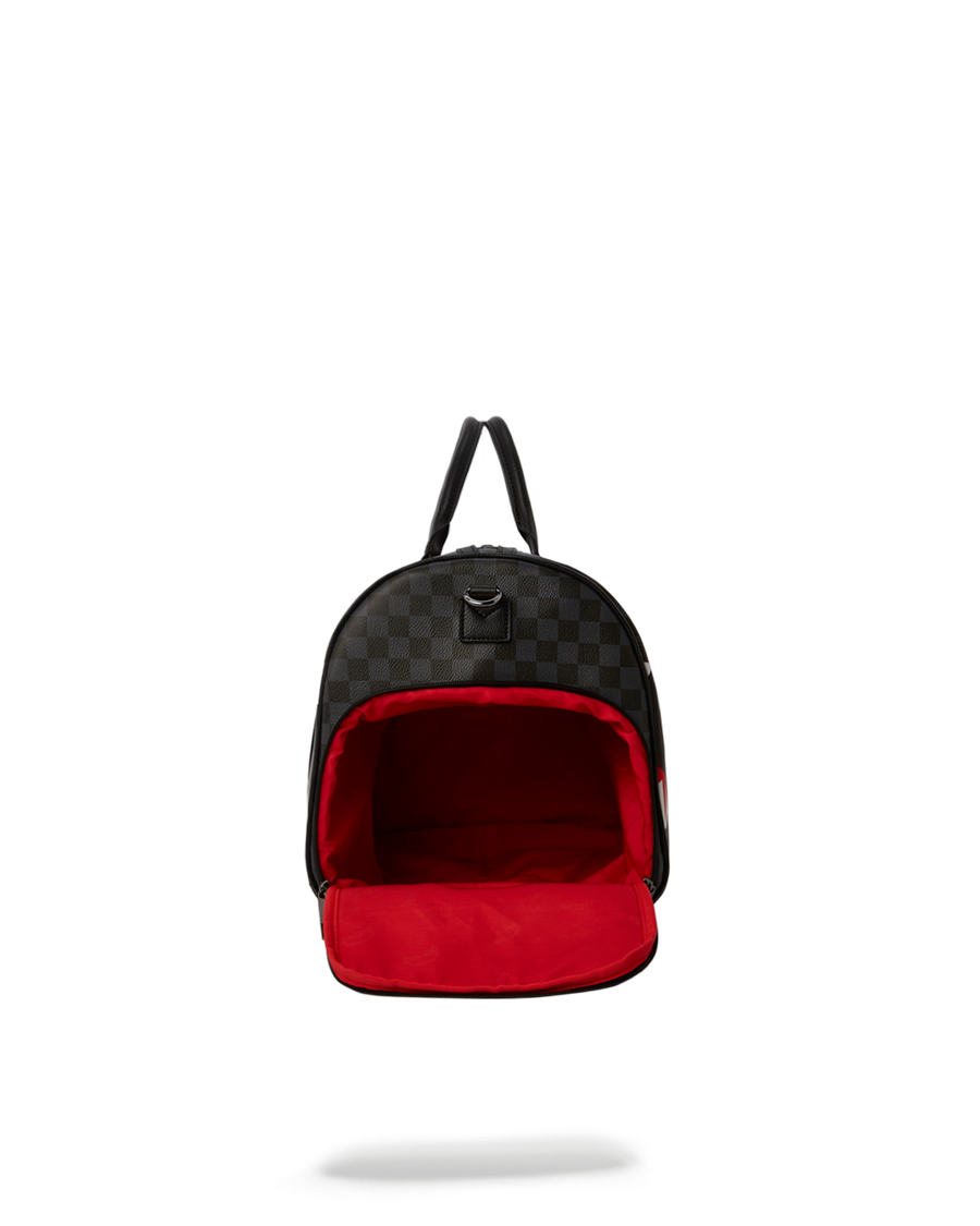 SPRAYGROUND® DUFFLE SHARK BITE SHARKS IN PARIS GRAY DUFFLE
