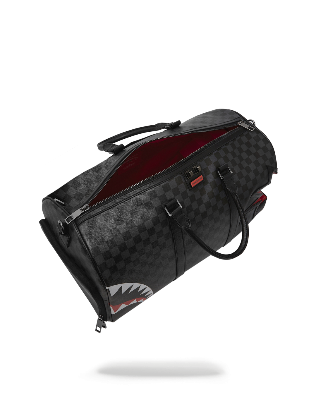 Sprayground sharks In Paris Duffle in Black for Men