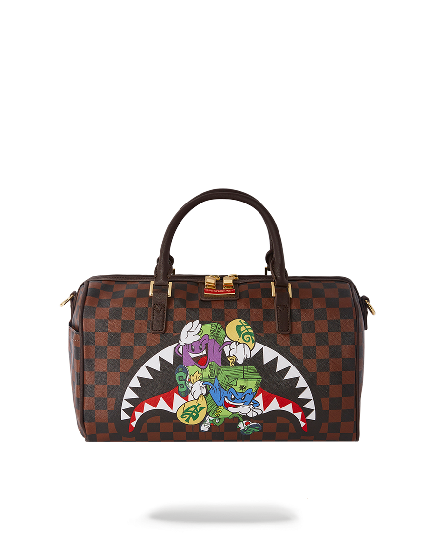 SPRAYGROUND® MINI DUFFLE MONEY CHASER MINI DUFFLE