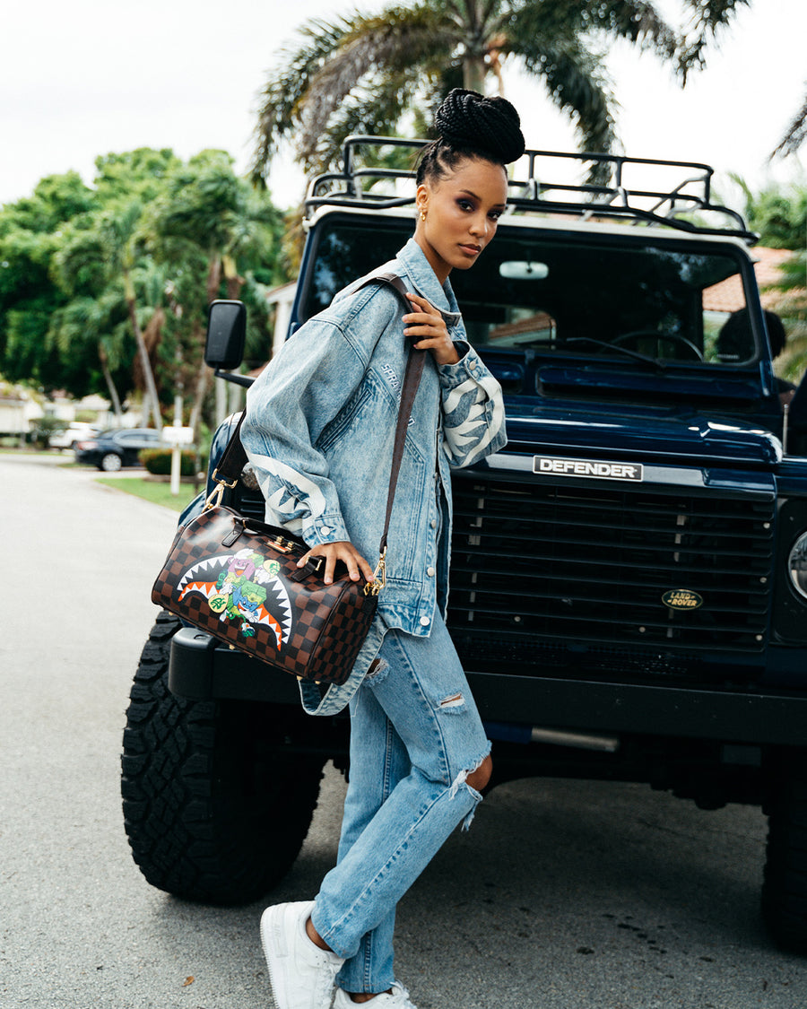 SPRAYGROUND® MINI DUFFLE MONEY CHASER MINI DUFFLE