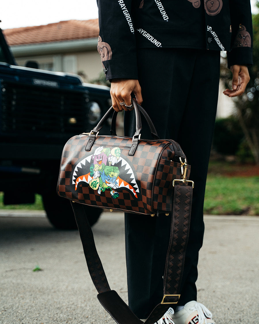 SPRAYGROUND® MINI DUFFLE MONEY CHASER MINI DUFFLE