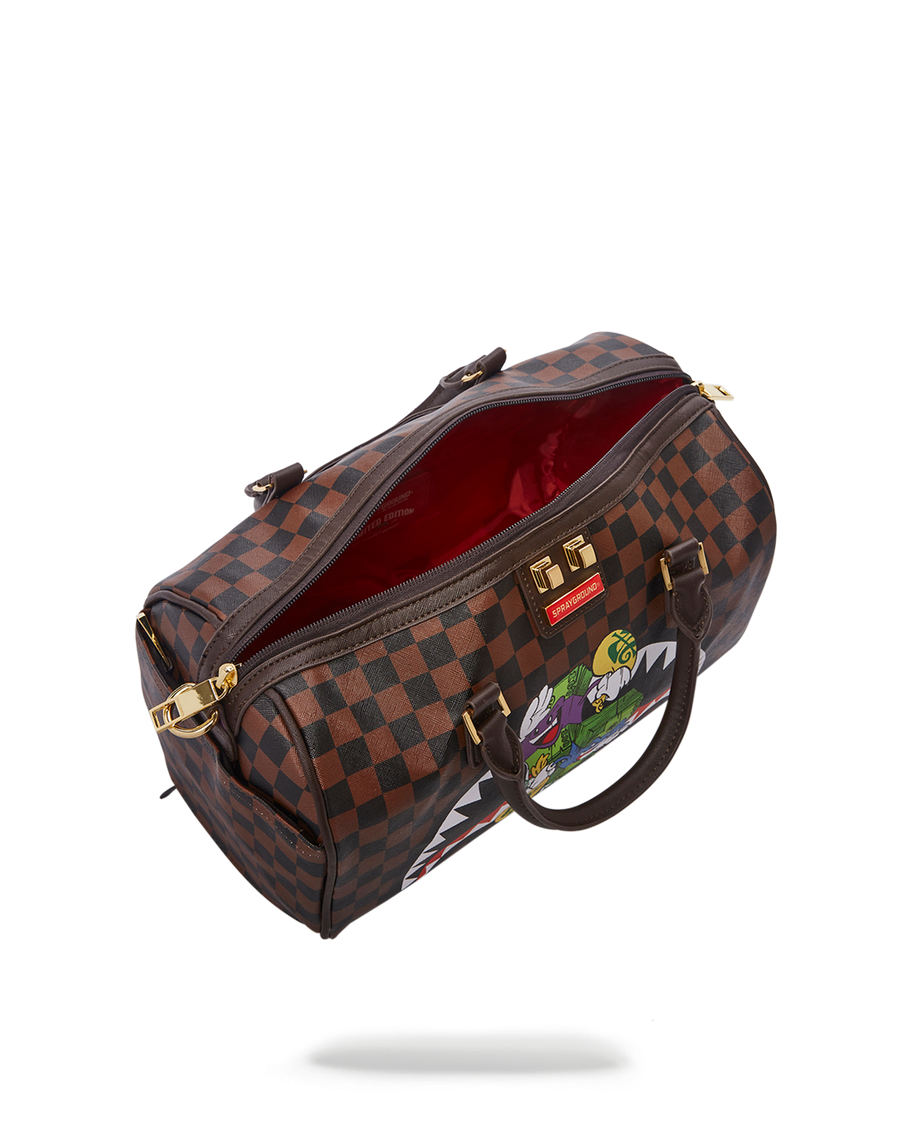 SPRAYGROUND® MINI DUFFLE MONEY CHASER MINI DUFFLE