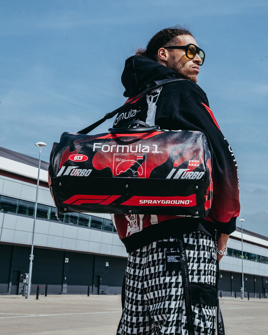 SPRAYGROUND® DUFFLE FORMULA 1 MENACING DUFFLE