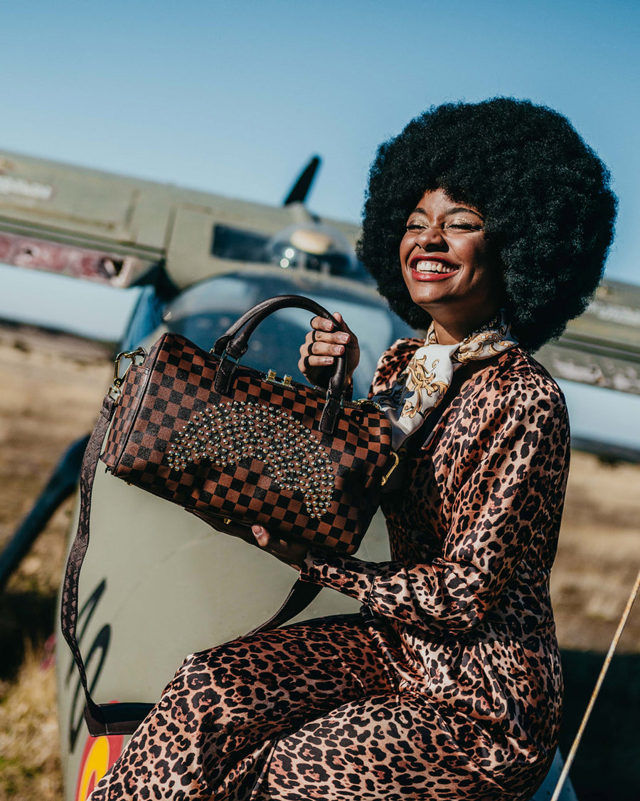 SPRAYGROUND® MINI DUFFLE SHARKS IN PARIS POLARIS MINI DUFFLE