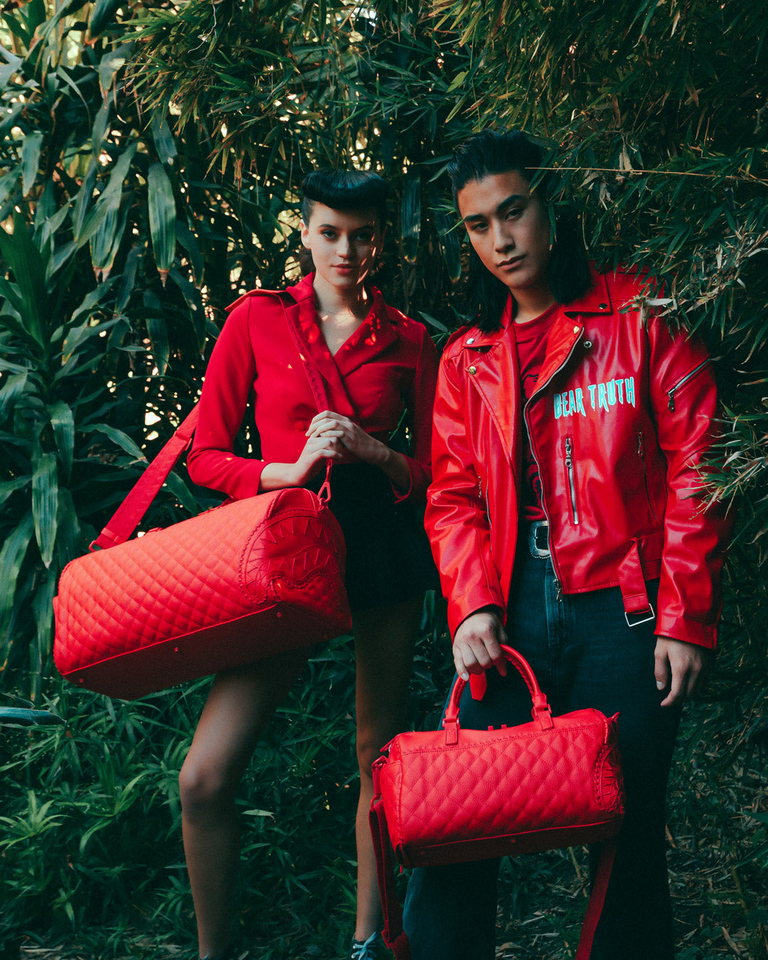 SPRAYGROUND® DUFFLE RED RIVIERA EMPEROR DUFFLE