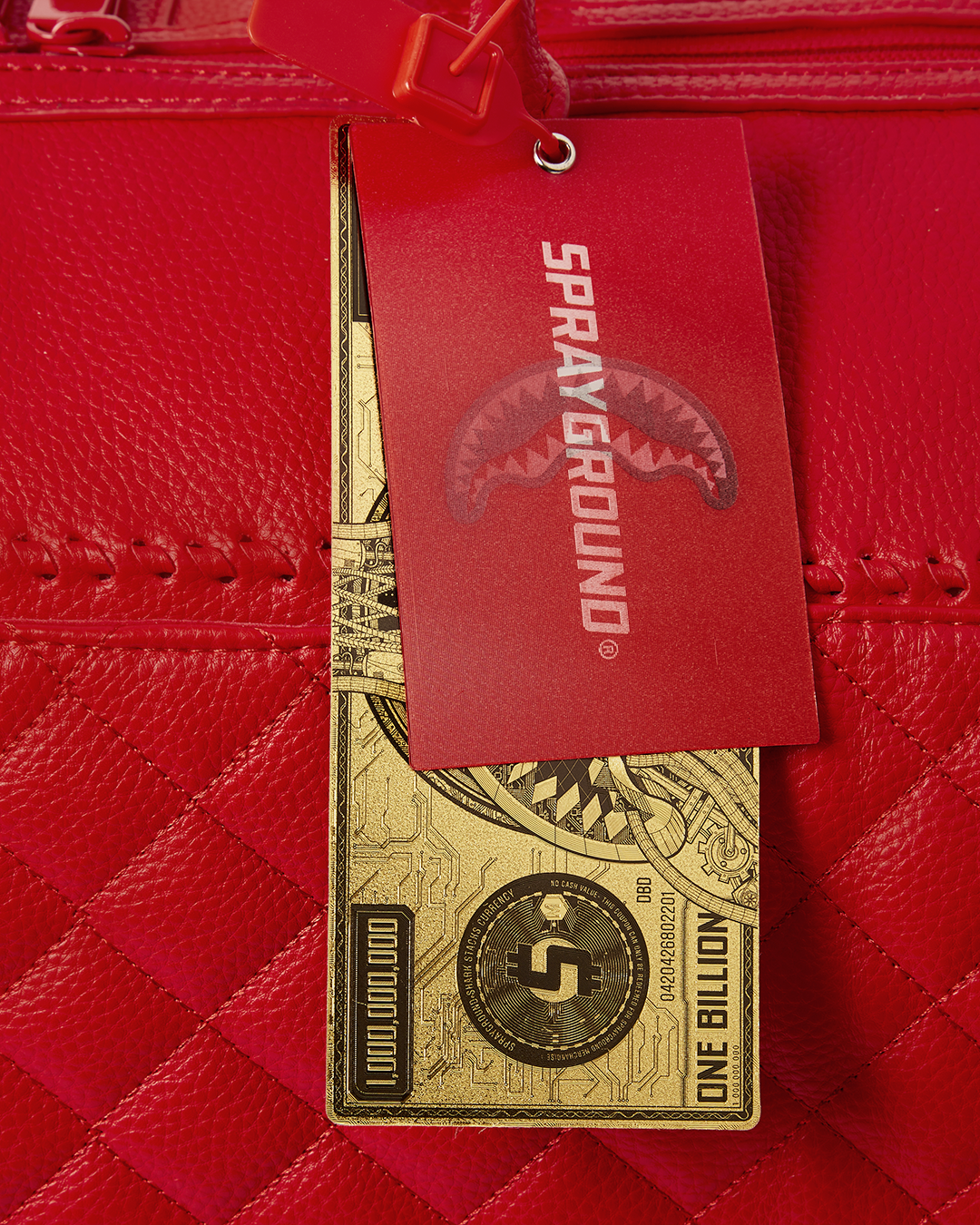SPRAYGROUND® DUFFLE RED RIVIERA EMPEROR DUFFLE